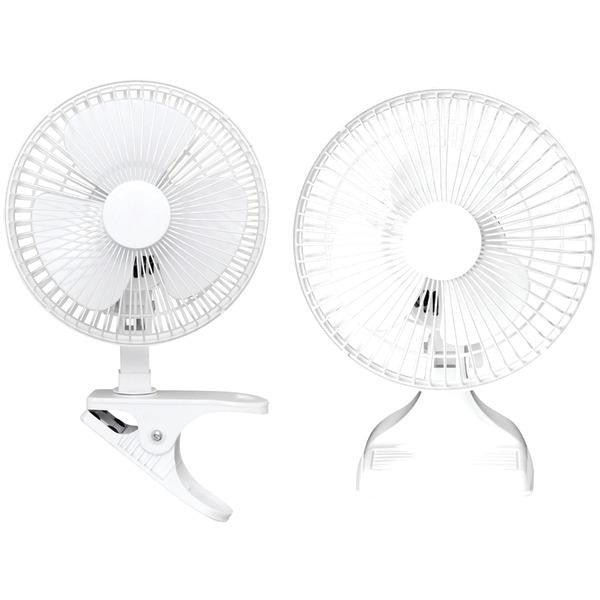 Optimus F-0645 Convertible Personal Clip-on-table Fan (6")