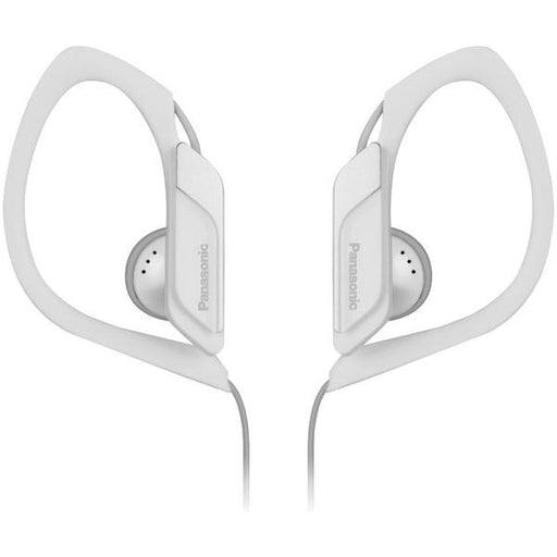 Panasonic Rp-hs34m-w Sport Clip Hs34 Headphones With Microphone (white)