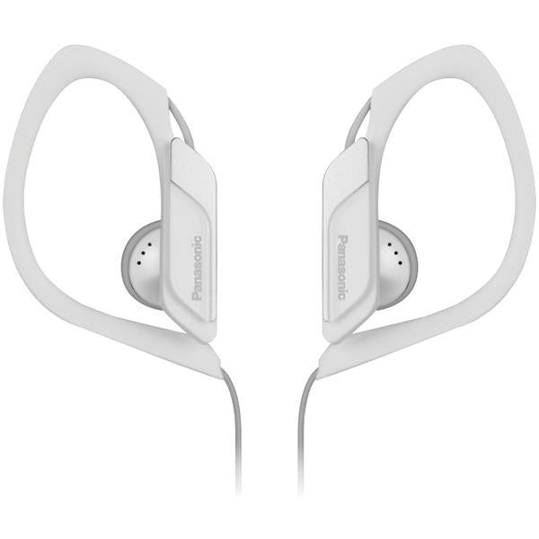 Panasonic Rp-hs34m-w Sport Clip Hs34 Headphones With Microphone (white)