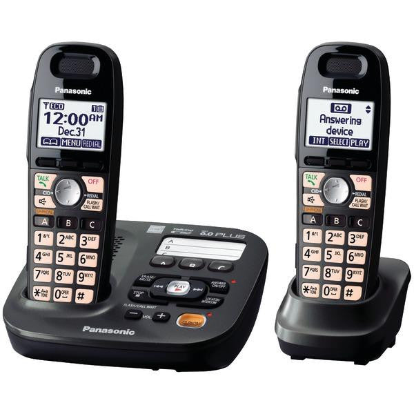 Panasonic Kx-tg6592t Dect 6.0 Plus Cordless Amplified Phone System (2-handset System)