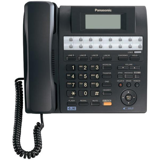 Panasonic Kx-ts4300b 4-line Integrated Corded Phone System With Hearing Aid Compatibility & Speake