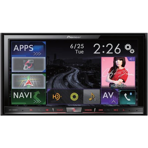 Pioneer Avic-7000nex 7" Double-din In-dash Nex Navigation A-v Receiver With Touchscreen, Hd Radio(