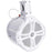 POWER ACOUSTIK MWT_65W Marine-Grade 6.5" 500-Watt Wake Tower Enclosure & Speaker System (White)