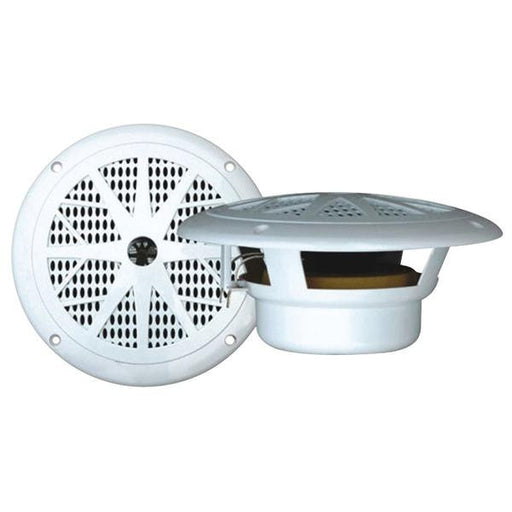 Pyle Plmr61w Dual-cone Waterproof Stereo Speakers (6.5")