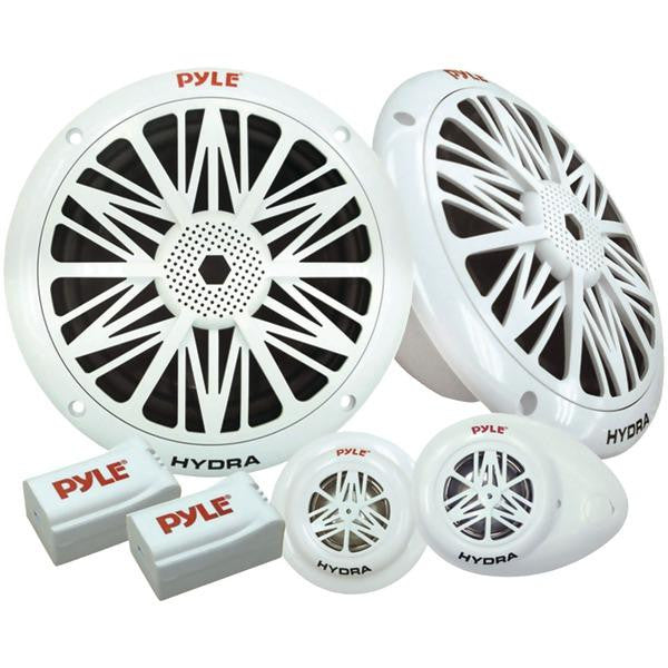 Pyle Plmr6k 6.5" 200-watt 2-way Marine Component System