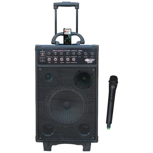 Pyle Pro Pwma1080i Vhf Wireless Portable Pa System-echo With Ipod(r) Dock (800 Watt)