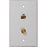 Rca Tph557r Cat-5-6 F & Coaxial Connector Wall Plate