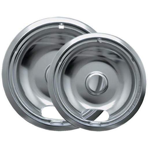 Range Kleen 12782xcd5 Chrome Drip Pans, 2 Pk (style A)