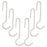 Range Kleen C59 Pot Rack Accessory Hooks