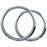 Range Kleen R68ge Chrome Trim Rings, 2 Pk (style D)
