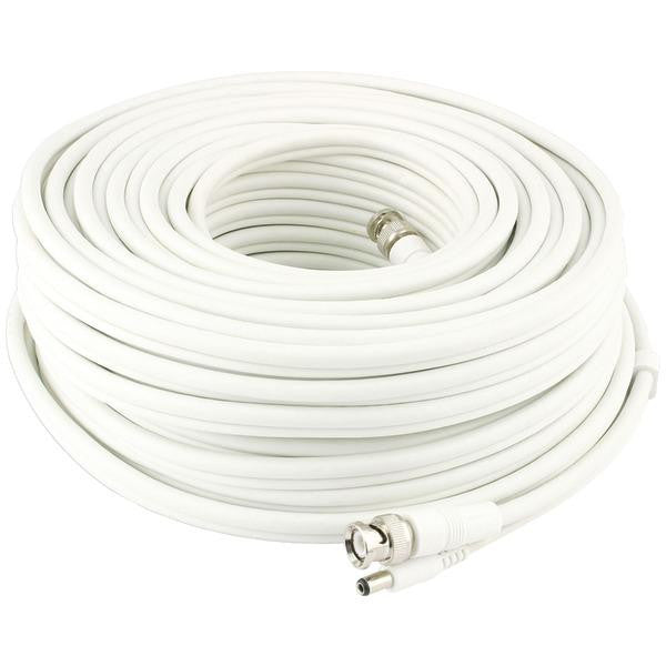 Swann Swads-91mbnc Bnc To Bnc Video & Power Extension Cable For Cctv Cameras (300ft)