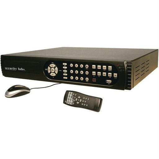 Security Labs Sld265 8-channel, 500gb Dvr With Dual-stream Internet, Email & 3g Phone Monitoring