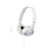 Sony Mdrzx310ap-w Zx Series Over-ear Headphones With Microphone (white)