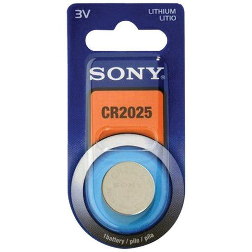 Sony S-cr2025b1a 3-volt Lithium Coin Cell (cr-2025)