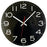 TIMEKEEPER 300BS 11.5" Rimless Wall Clock (Black)