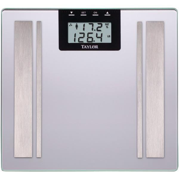 Taylor 57364102f Body Fat Digital Scale (silver)