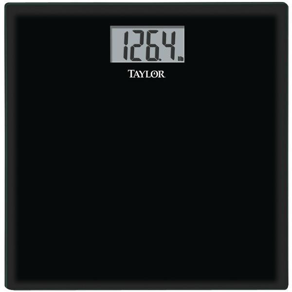 Taylor 755841933b Glass Digital Scale (black)
