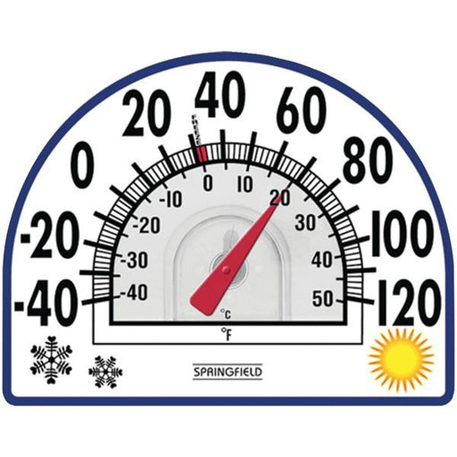 Springfield 91157 Four Season Window Cling Thermometer