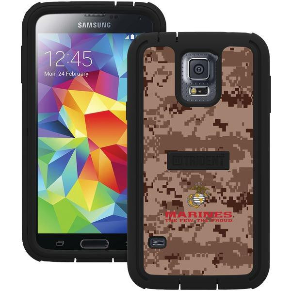 Trident Cy-ssgxs5-bkk04 Samsung(r) Galaxy S(r) 5 Cyclops Series(tm) U.s. Marines(r) Case (camo)