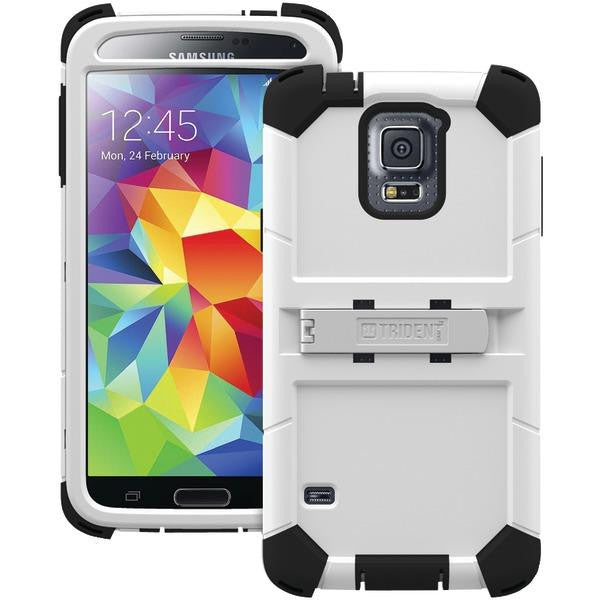 Trident Kn-ssgxs5-wt000 Samsung(r) Galaxy S(r) 5 Kraken A.m.s. Series(tm) Case With Belt Clip Hols