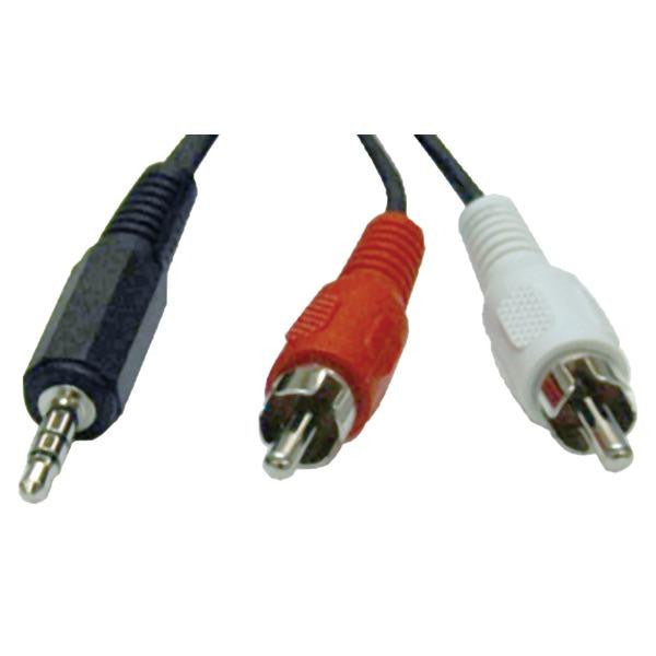 Tripp Lite P314-006 3.5mm Audio Cable Y-splitter Adapter (6ft)