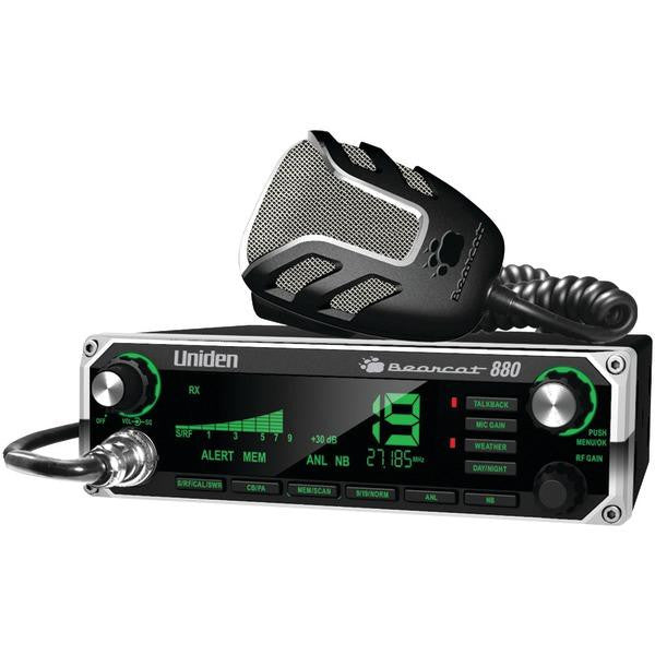 Uniden Bearcat 880 40-channel Bearcat 880 Cb Radio With 7-color Display Backlighting