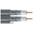 Vextra V266gw Gray Dish-approved Dual Rg6 Cable With Ground, 500ft (gray)