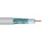 Vextra V621qwb - V621qb Quad Shield Rg6 Solid Copper Coaxial Cable, 1,000ft (white)