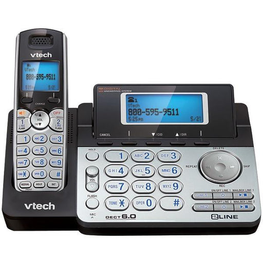 Vtech Ds6151 Dect 6.0 Cordless 2-line Phone System With Digital Answering System (single-handset S