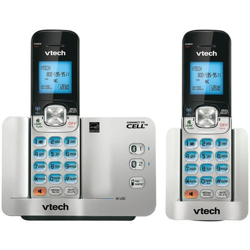 Vtech Vtds6511-2 Dect 6.0 Connect-to-cell 2-handset Cordless Phone System With Caller Id-call Wait