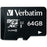 Verbatim 44084 Microsdxc(tm) Card With Adapter (64gb; Class 10)