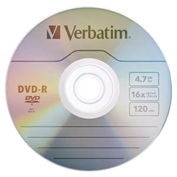 Verbatim 97957 4.7gb 16x Dvd-rs, 10 Pk