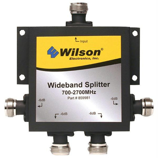 Wilson Electronics 859981 4-way 700mhz - 2,700mhz Splitter With N Female Connectors