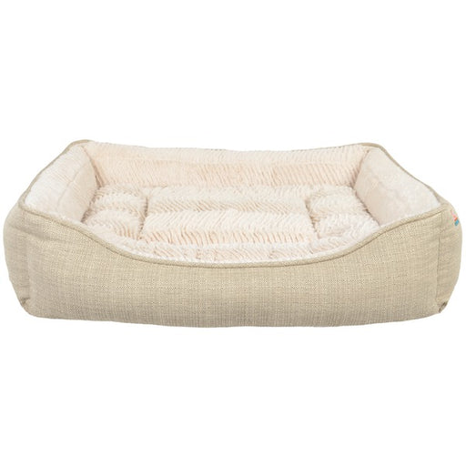 MED REC FAUX LIN PET BED