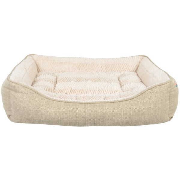 MED REC FAUX LIN PET BED
