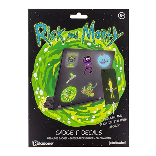 Rick and Morty Gadget Decals Stickers                       