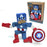 Captain America Wood Warriors Action Figure                 