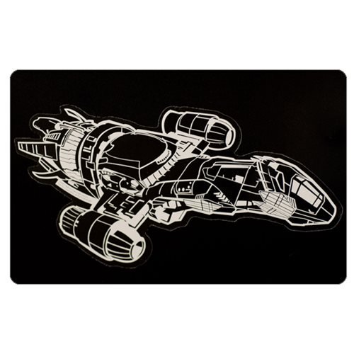 Firefly Serenity in Flight Transparent Sticker              