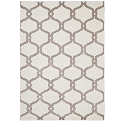 Beltara Chain Link Transitional Trellis 8x10 Area Rug 1129C-810