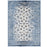 Chiara Distressed Floral Lattice Contemporary 5x8 Area Rug 1131B-58