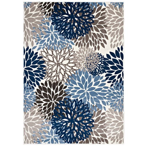 Calithea Vintage Classic Abstract Floral 5x8  Area Rug 1133A-58