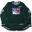 New York Rangers Forest Green Issued Shield Practice Jersey (Size 56)