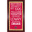 Toronto Raptors Subway Sign Wall Art 16x32 Photo