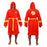 DC Comics The Flash Red Hooded Fleece Bathrobe              