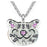 The Big Bang Theory Soft Kitty Crystal Ring Necklace        