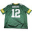 Aaron Rodgers Signed Green Bay Packers Twill Green Jersey w/ " XLV MVP" Insc