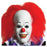 It Pennywise Overhead Latex Mask with Hair                  