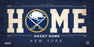 Buffalo Sabres 6x12 Home Sweet Home Sign