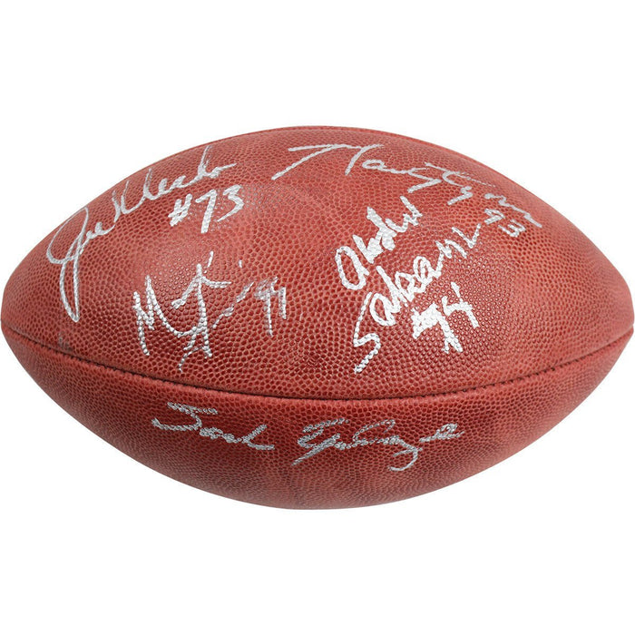 Sack Exchange Multi-Signed NFL Duke Football Mark Gastineau Joe Klecko Abdul Salaam Marty Lyons w/ Sack Exchange Insc
