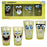 SpongeBob SquarePants Yellow 16 oz. Pub Glass 4-Pack        